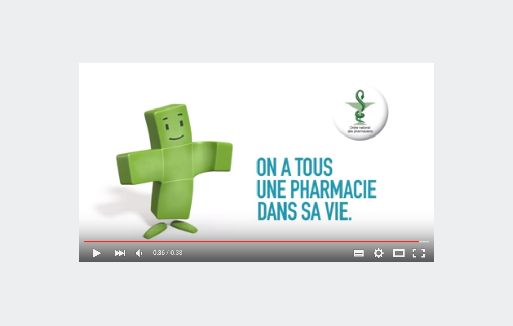 Une nouvelle vidéo en ligne pour promouvoir la pharmacie !