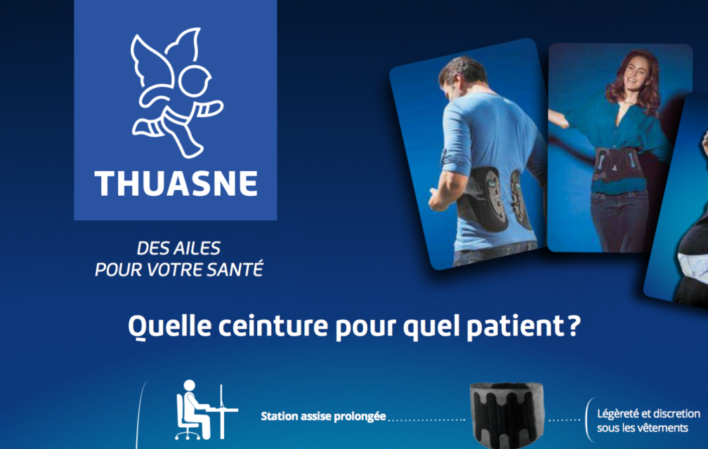 L’arbre décisionnel Thuasne : quelle ceinture pour vos patients souffrant de mal de dos ?
