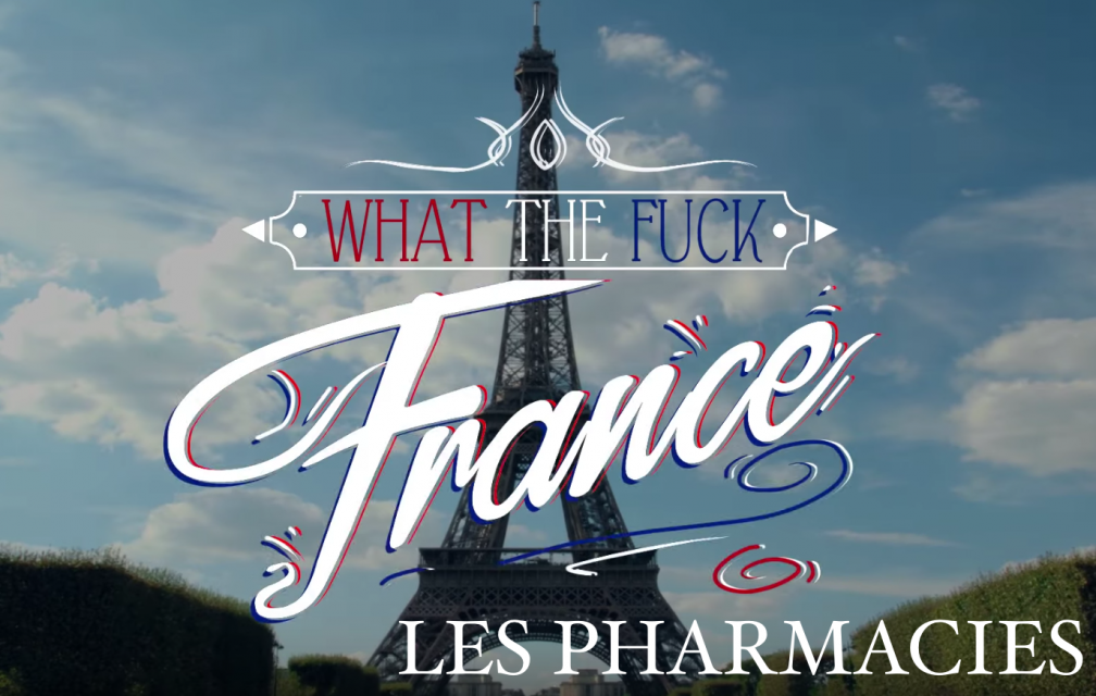 Les pharmacies Françaises vues par l’humoriste Anglais Paul Taylor