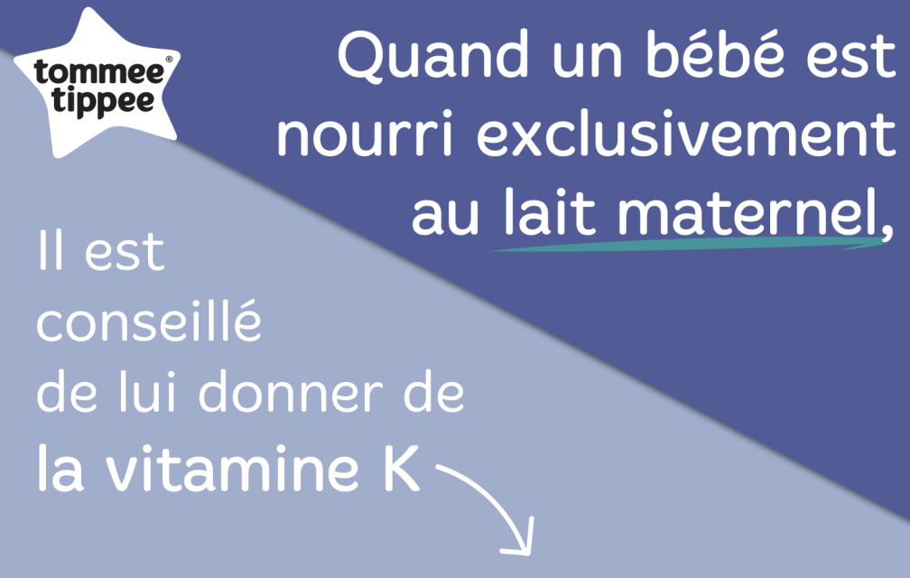 Lait maternel et vitamine K, vrai ou faux ?