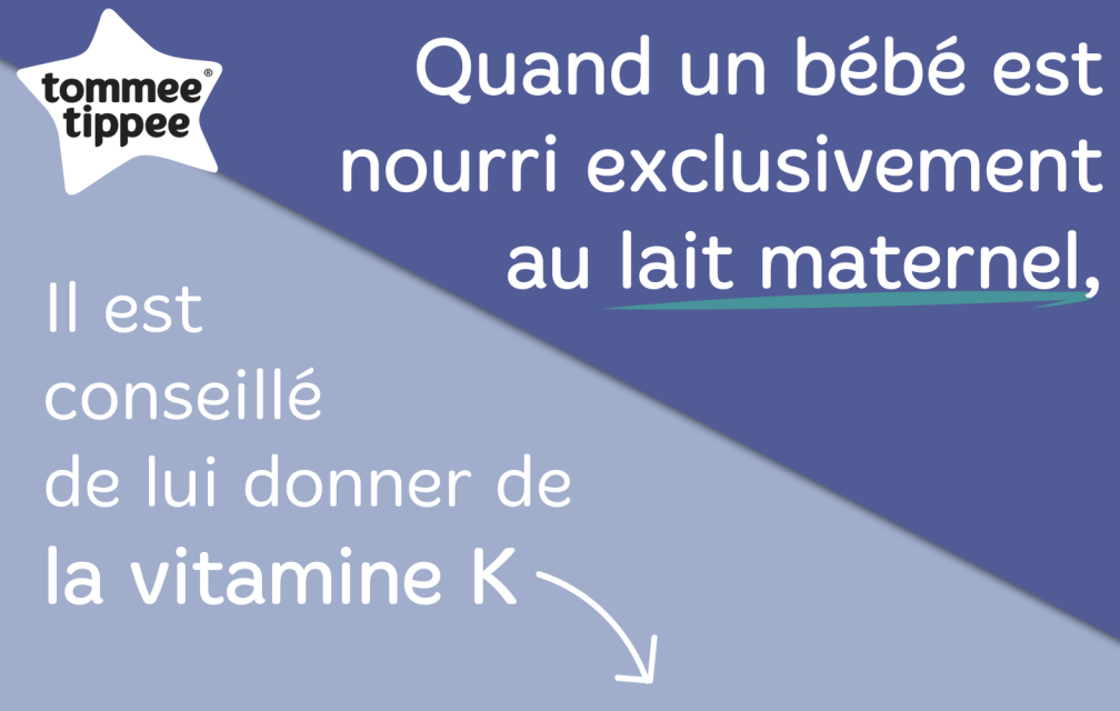 Lait maternel et vitamine K, vrai ou faux ?