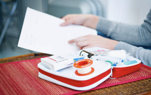 La trousse à pharmacie de voyage